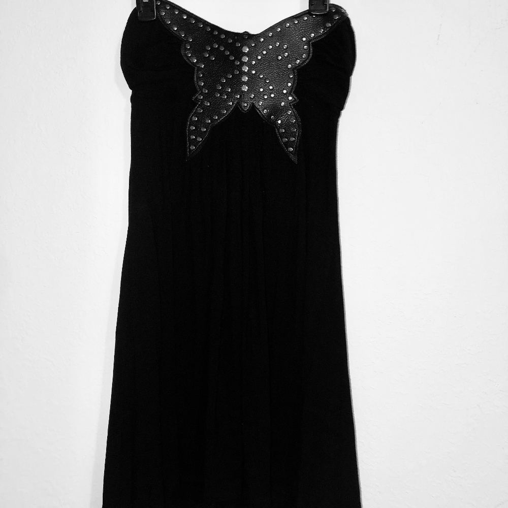 Butterfly Strapless Dress